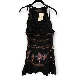 Vintage Handpainted Tank Dress
